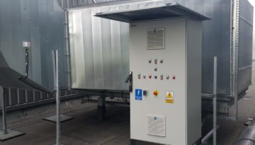 Automation in the ventilation of industrial installations